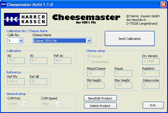 Cheesemaster Software